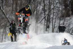 will posey racing his adaptive dirt bike at the winter x-games